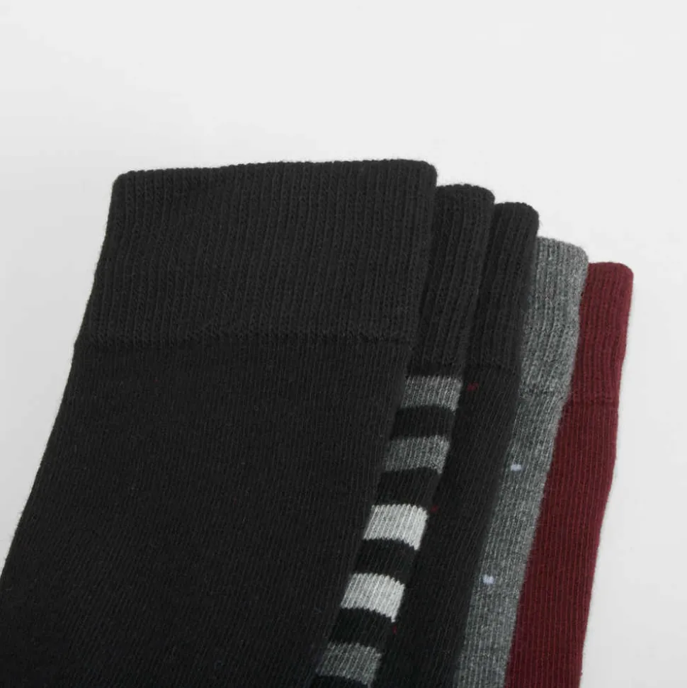 Pack 5 calcetines media caña multicolor MERKAL