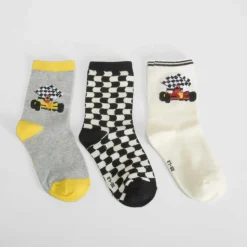 Pack 3 calcetines racing multicolor MERKAL