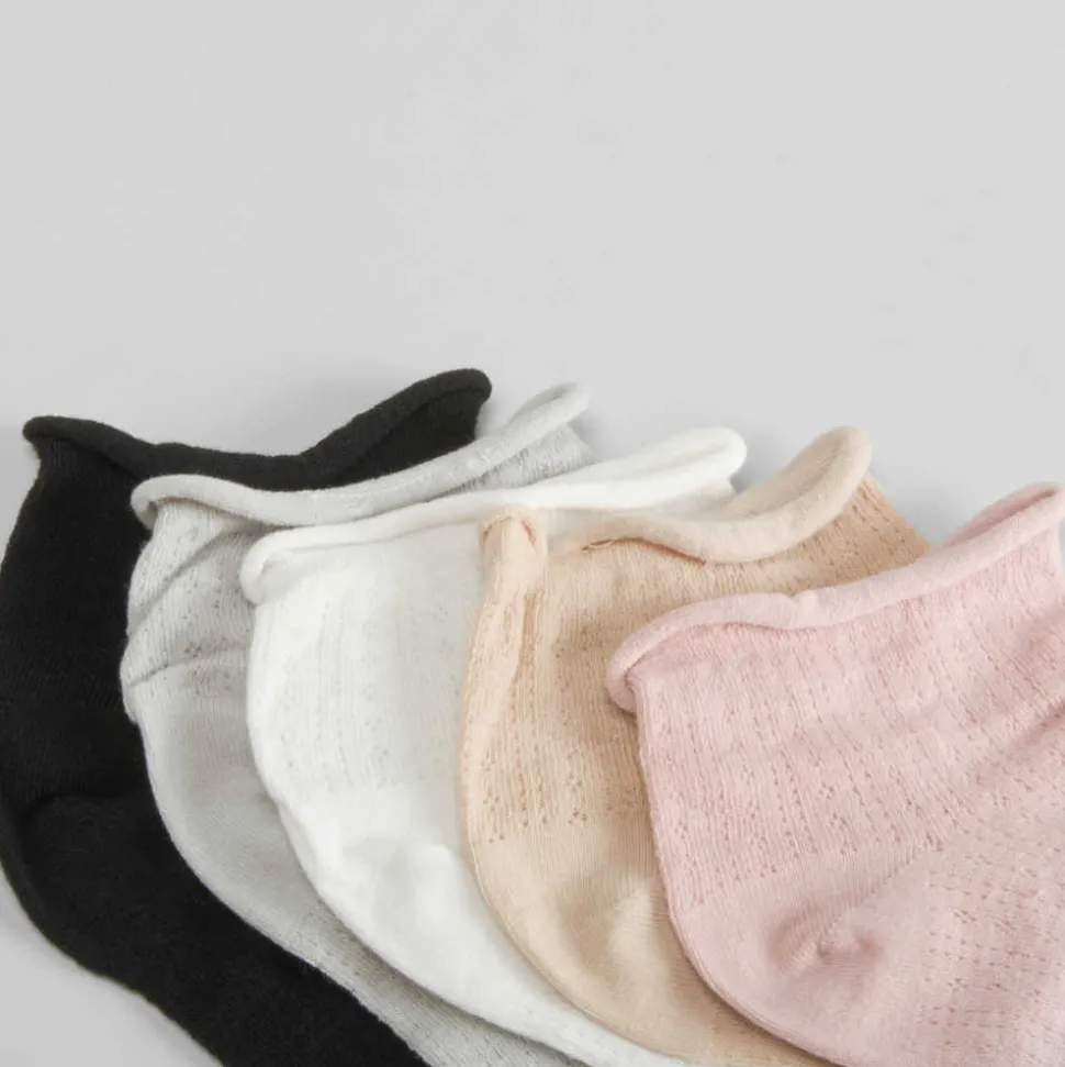 Pack 5 calcetines tobilleros colores MERKAL