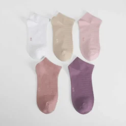 Pack 5 calcetines tobilleros multicolor MERKAL