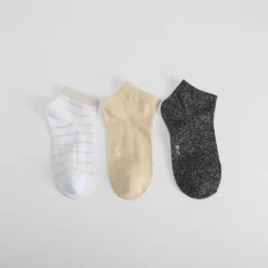 Pack 3 calcetines tobilleros multicolor MERKAL