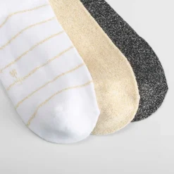 Pack 3 calcetines tobilleros multicolor MERKAL