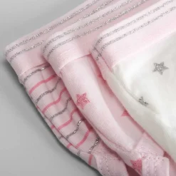 Pack de tres braguitas de niña estrellas