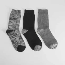 Pack de 3x calcetines largos jaspeado trabajo homb