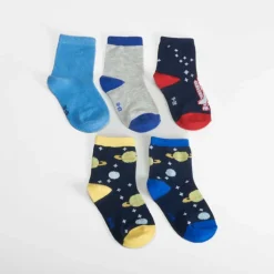 Pack 3x calcetines estrellas niño