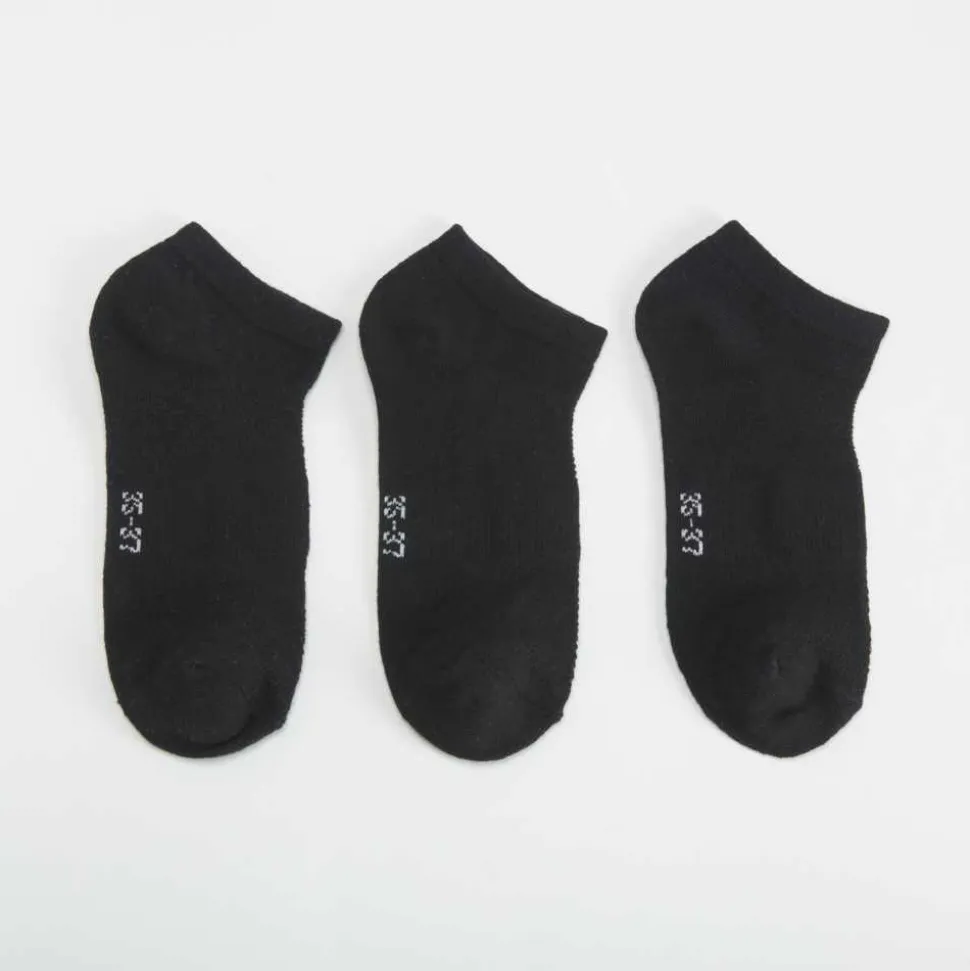 Pack x3 calcetines invisibles básico sport MKL