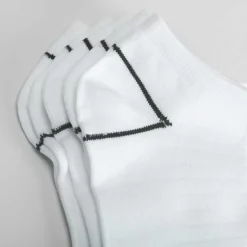 Pack 5x calcetines sport blancos de hombre