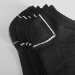 pack 5x calcetines sport negros de hombre