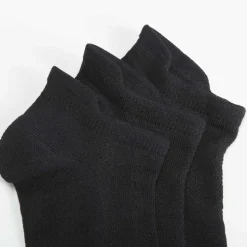 Pack 3x calcetines tobilleros negro MKL