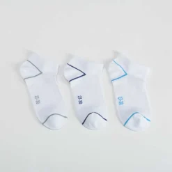 Pack 3x calcetines tobilleros blancos MKL