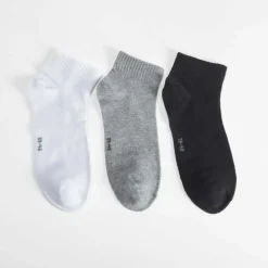 Pack 3x calcetines tobilleros básicos hombre