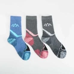 Pack x3 calcetines trekking colores MKL