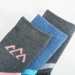 Pack x3 calcetines trekking colores MKL