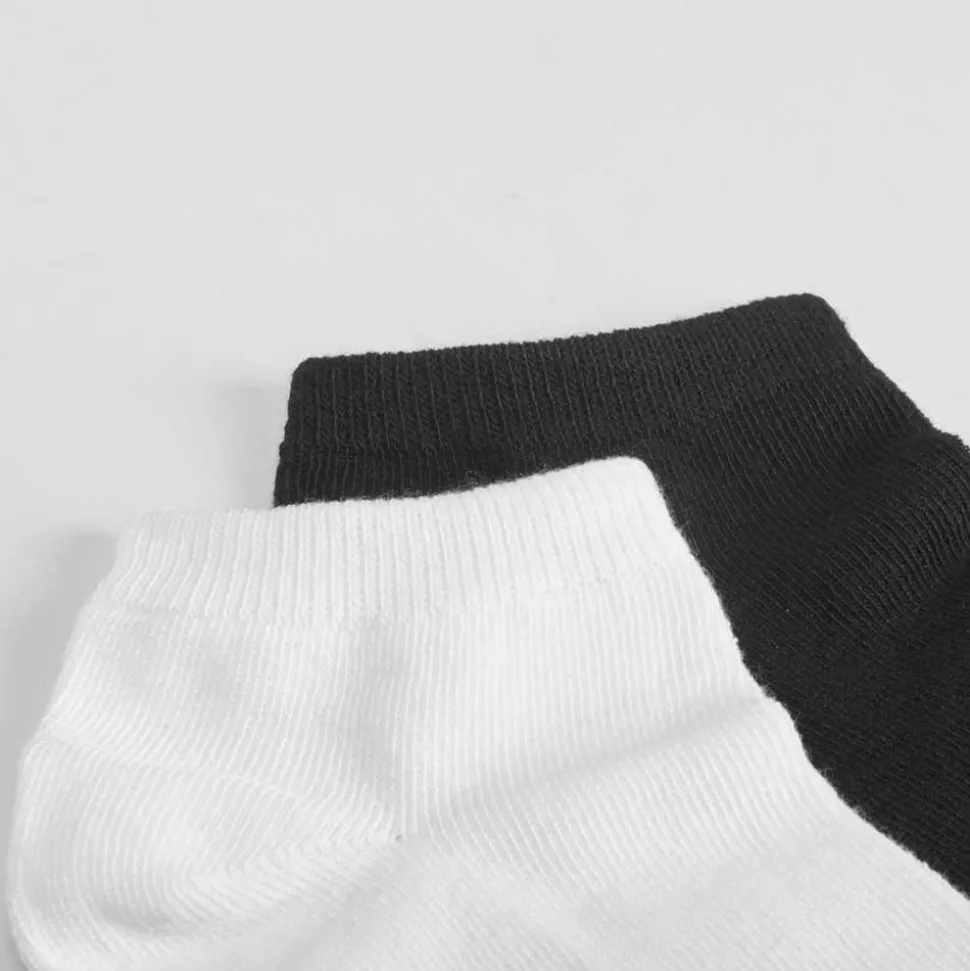 Pack X7 pares calcetines blanco negro