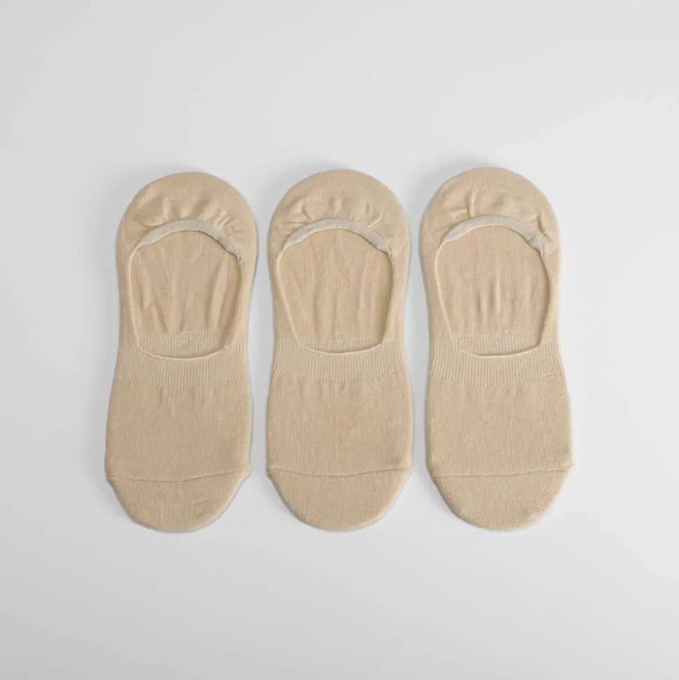 Pack x3 pikis beige hombre