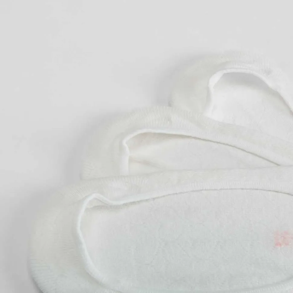 Pack 3x pikis blancos deportivos mujer