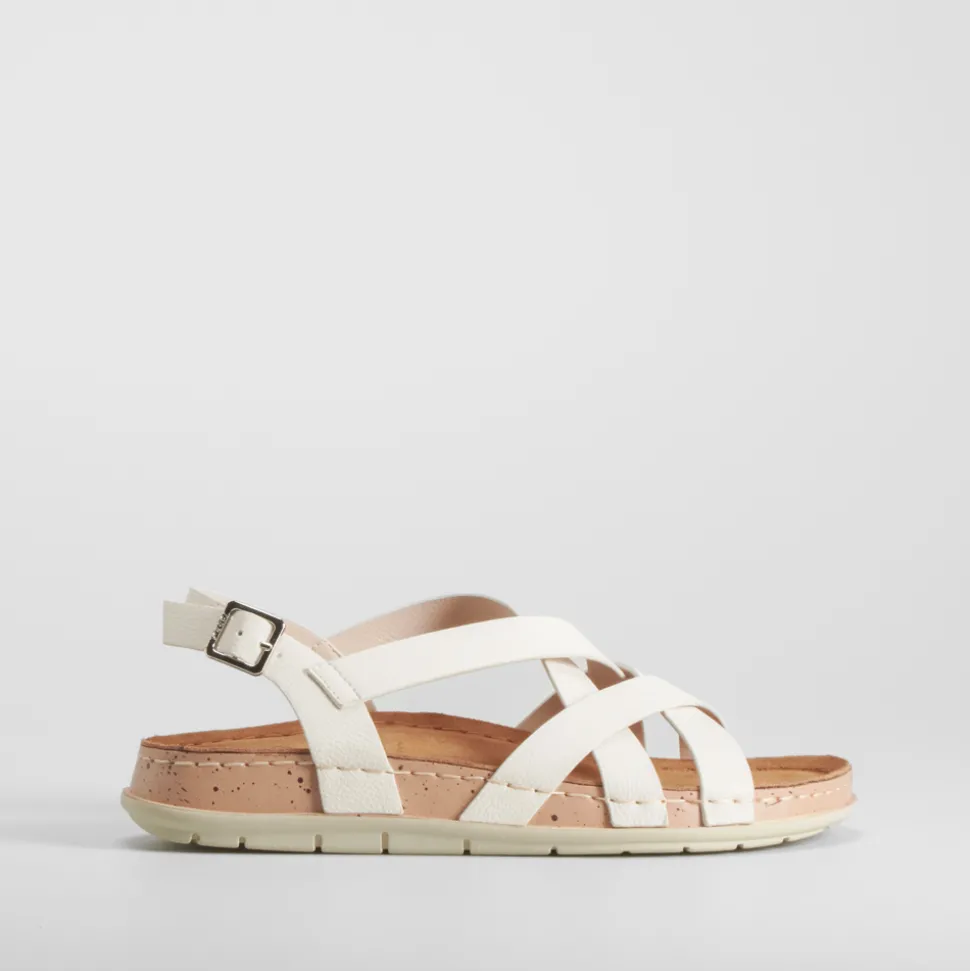 Sandalia bio blanca SENDA ROAD