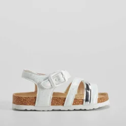 Sandalia bio con tiras blanca OH GIRL