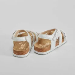 Sandalia bio con tiras blanca OH GIRL