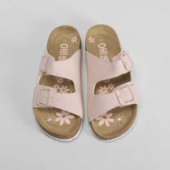 Sandalia bio de tiras color rosa OH GIRL