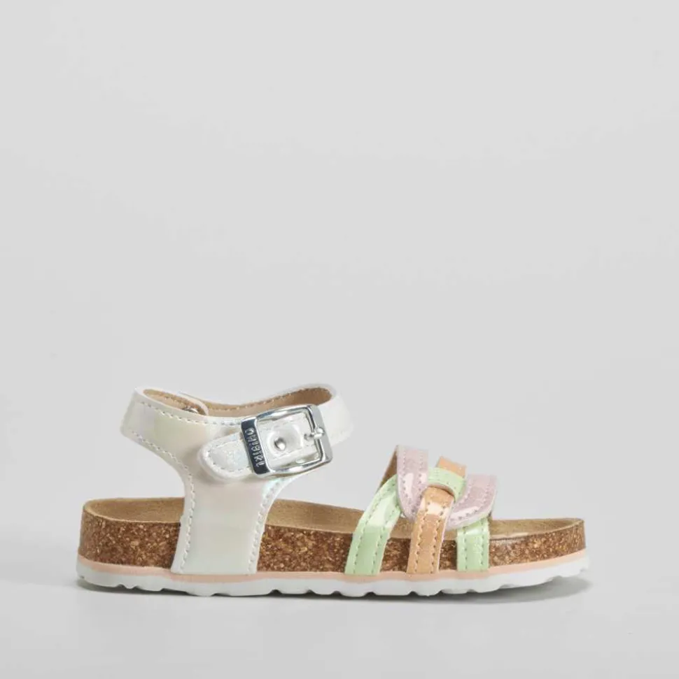 Sandalia bio de tiras multicolor OH GIRL