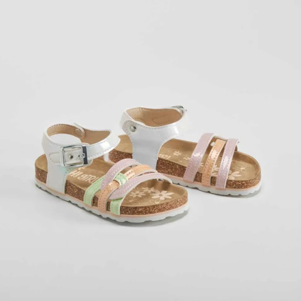 Sandalia bio de tiras multicolor OH GIRL