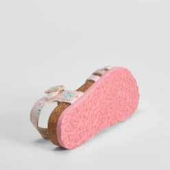 Sandalia bio de tiras rosa OH GIRL