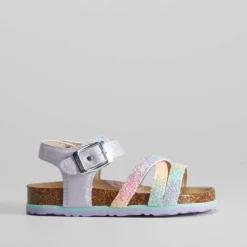 Sandalia bio glitter arcoíris OH GIRL