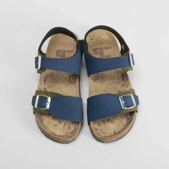 Sandalia bio juvenil azul SEVEN FIVE
