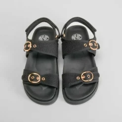 Sandalia bio negra NYC