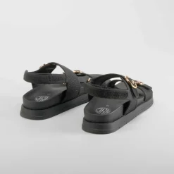 Sandalia bio negra NYC