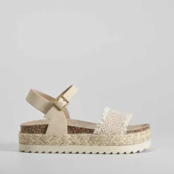 Sandalia bio pulsera beige NYC