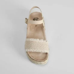 Sandalia bio pulsera beige NYC