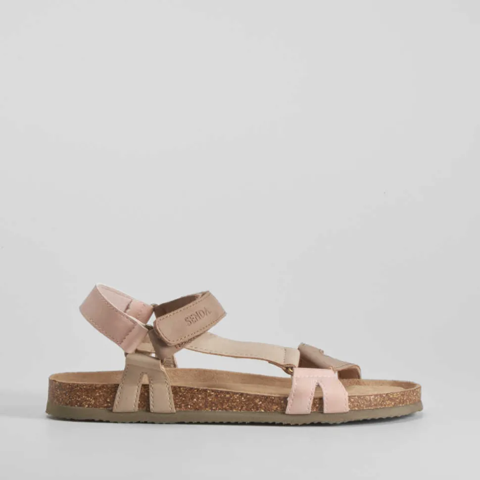 Sandalia bio velcros multicolor SENDA ROAD