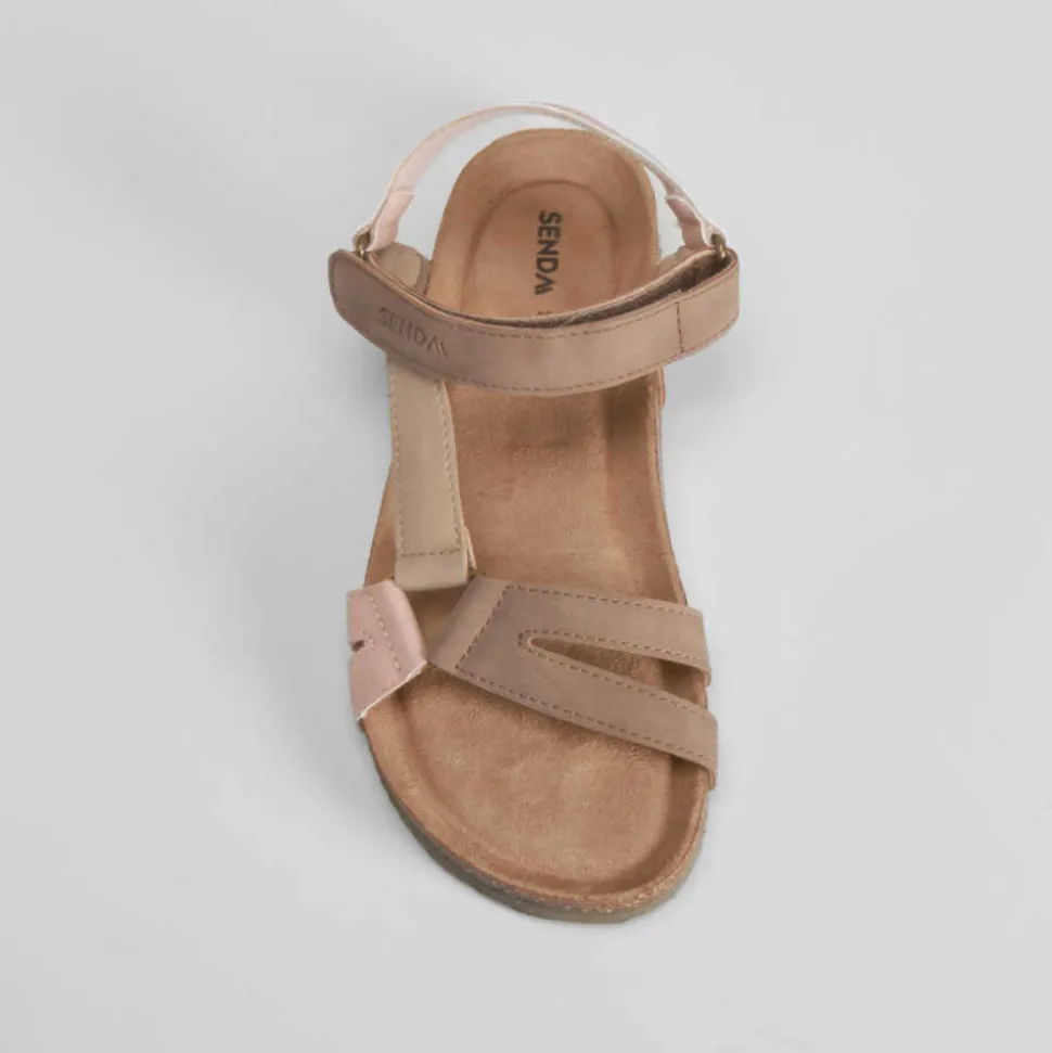 Sandalia bio velcros multicolor SENDA ROAD