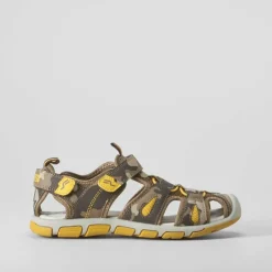 Sandalia californiana deportiva kaki SEVEN FIVE