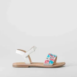 Sandalia de tiras de piel multicolor OH GIRL