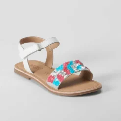Sandalia de tiras de piel multicolor OH GIRL