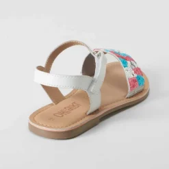 Sandalia de tiras de piel multicolor OH GIRL