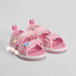 Sandalia deportiva de luces rosa OH GIRL