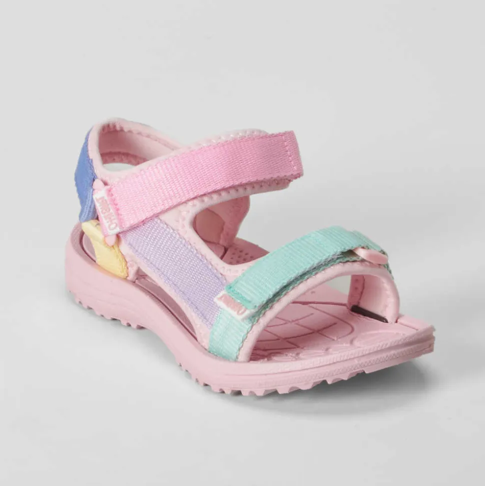 Sandalia deportiva rosa multicolor OH GIRL