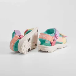 Sandalia deportiva verde multicolor OH GIRL