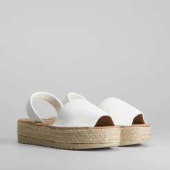 Sandalia menorquina con plataforma NYC