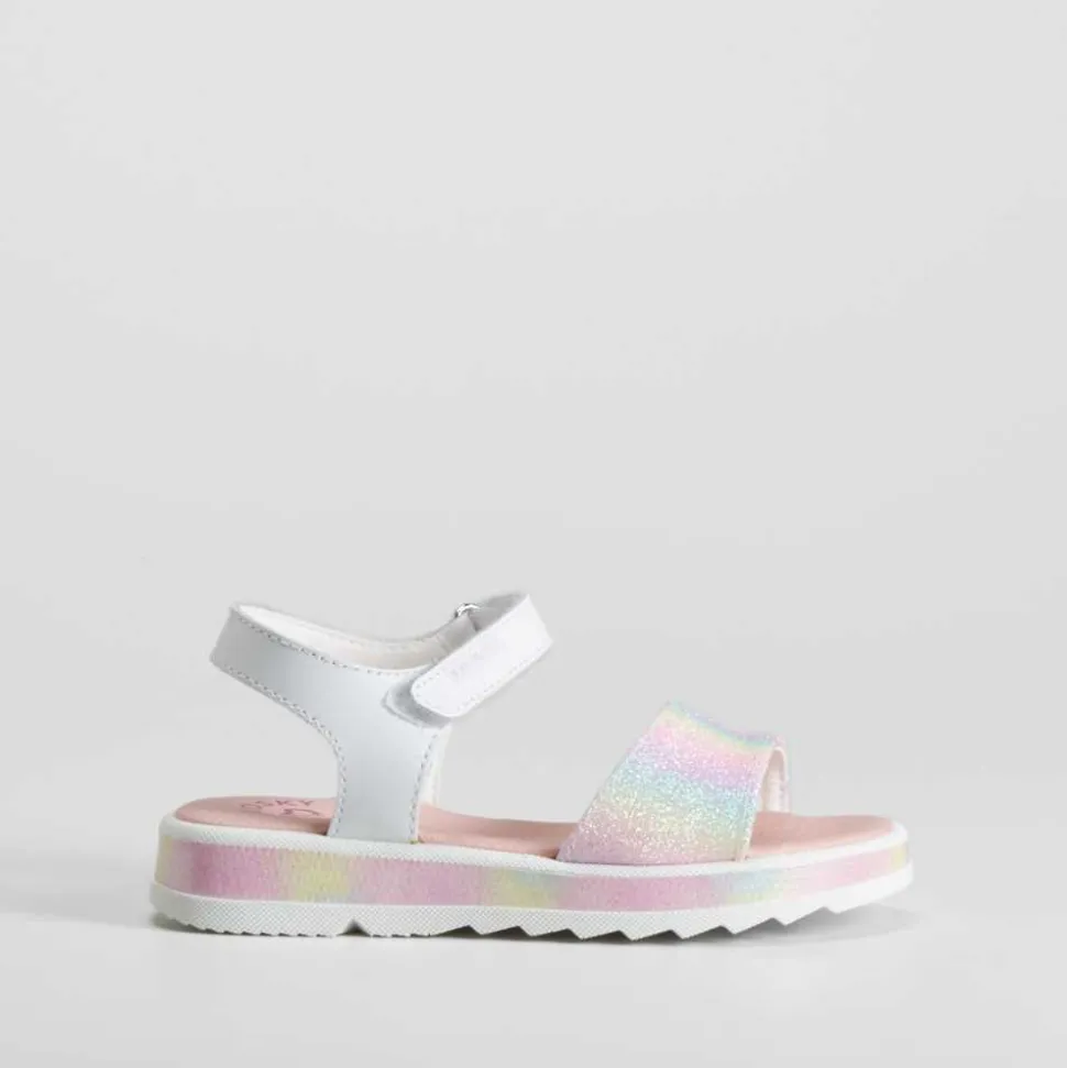 Sandalia multicolor glitter PABLOSKY