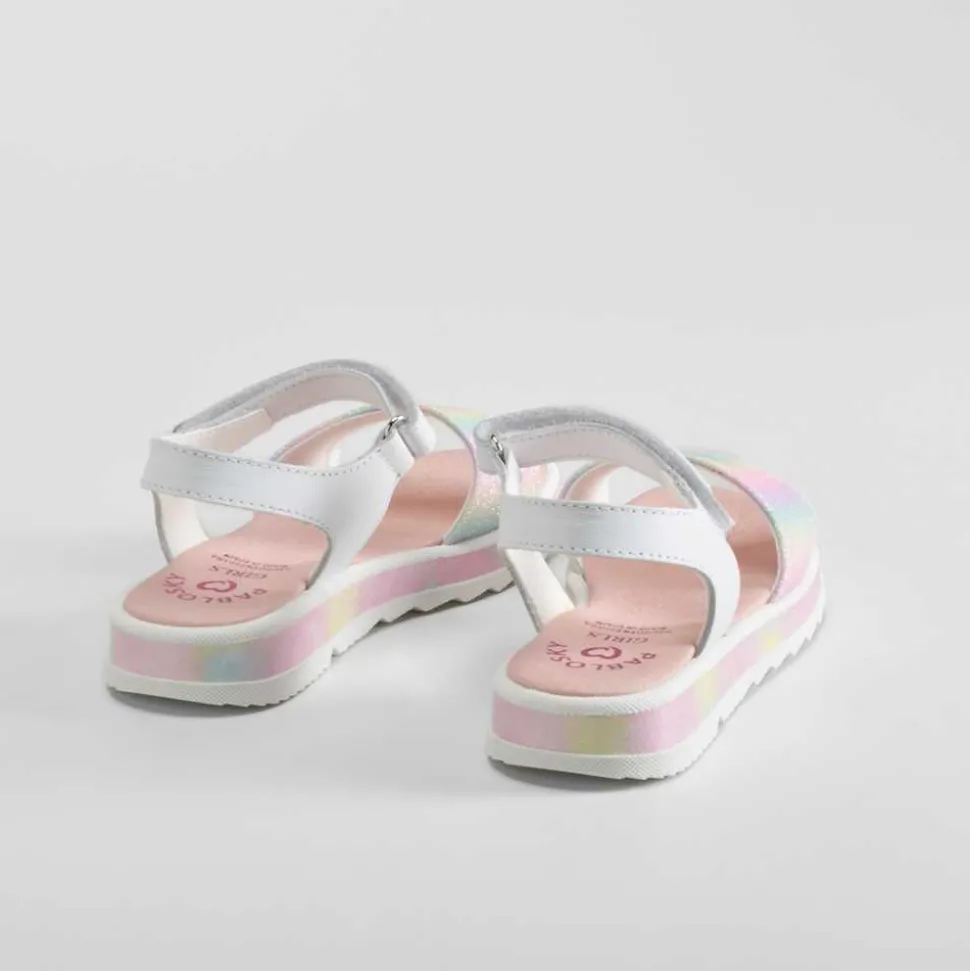 Sandalia multicolor glitter PABLOSKY