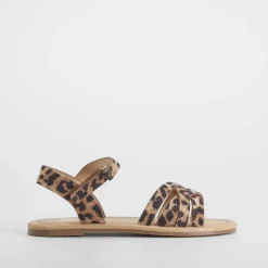 Sandalia plana leopardo OH GIRL