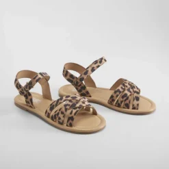 Sandalia plana leopardo OH GIRL