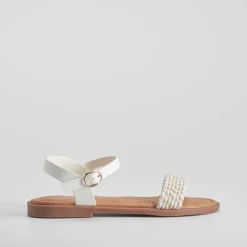 Sandalia strass blanca OH GIRL