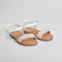 Sandalia strass blanca OH GIRL