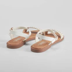 Sandalia strass blanca OH GIRL